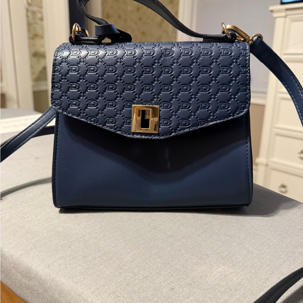 Dune London Navy Crossbody Bag